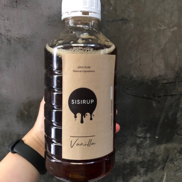 SISIRUP Vanilla Syrup 1200 gram