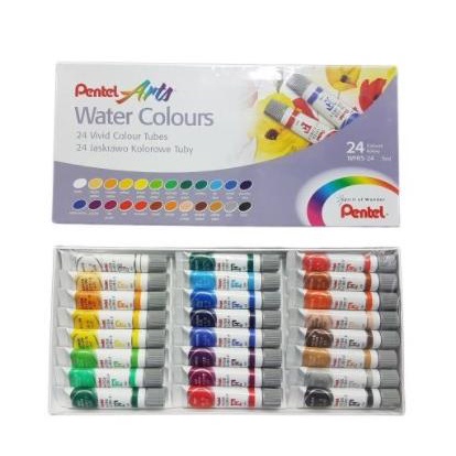 

Pentel Water Colours Set 24 / Cat Air Pentel 24 Warna