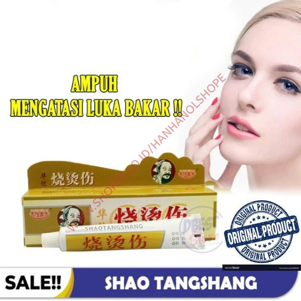 Cream Luka Bakar & Kena Air Panas / Minyak Panas Kulit Melepuh Ampuh Obat Salep Luka Bakar Air Panas
