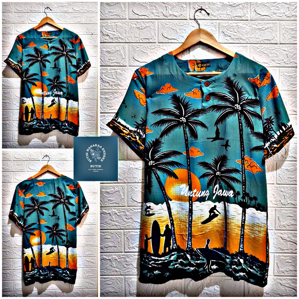 Baju Bali Pantai Pria/Wanita (Unisex)