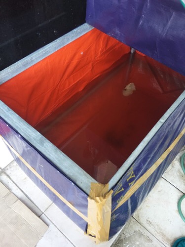 Terpal Kolam 50x50x25 A12 Korea Kolam Mini