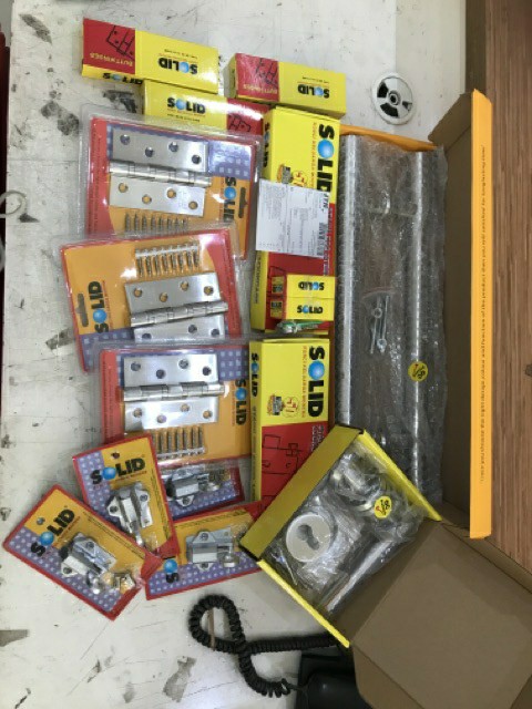 Spring Knip Solid 379 (kunci Jendela / Grendel Kodok)