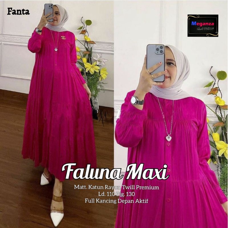 FALUNA MAXY GAMIS WANITA TERBARU