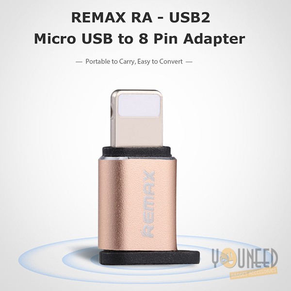 Jual Remax Visual Ra Usb Micro Usb Female To Lightning Pin Male Adapter Shopee Indonesia