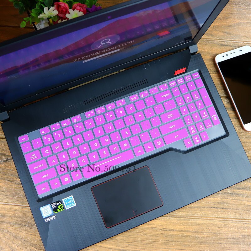 Skin Cover Pelindung Keyboard Laptop 17.3 &quot;Untuk Asus Tuf Gaming Fx705 Fx705D Fx705Ddddd Fx705Du Fx705Dt Fx705Ge