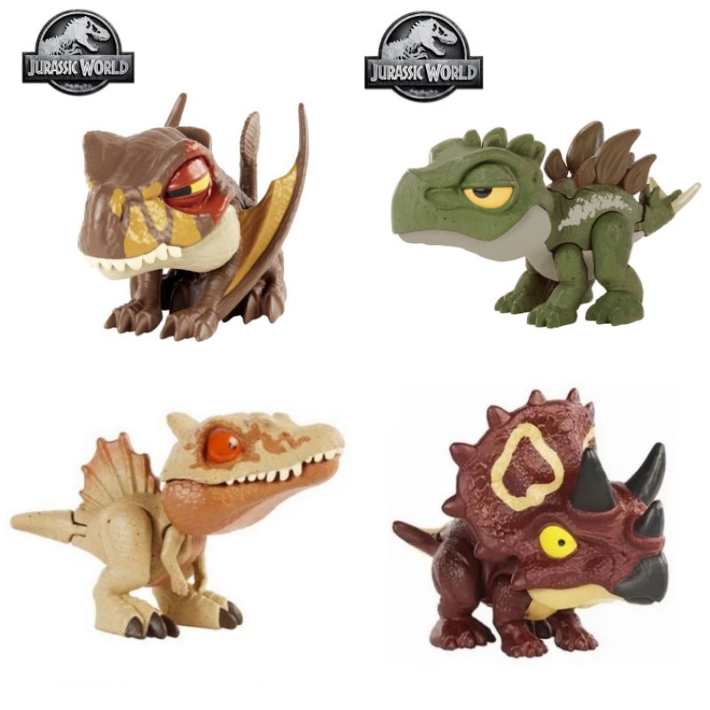 Jurassic World Snap Squad miniatur dinosaurus Wave 1 - 6