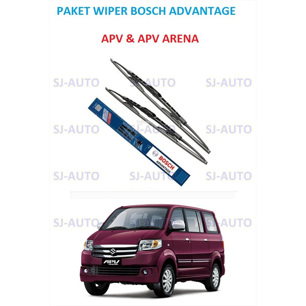 Sepasang Wiper Bosch Advantage APV