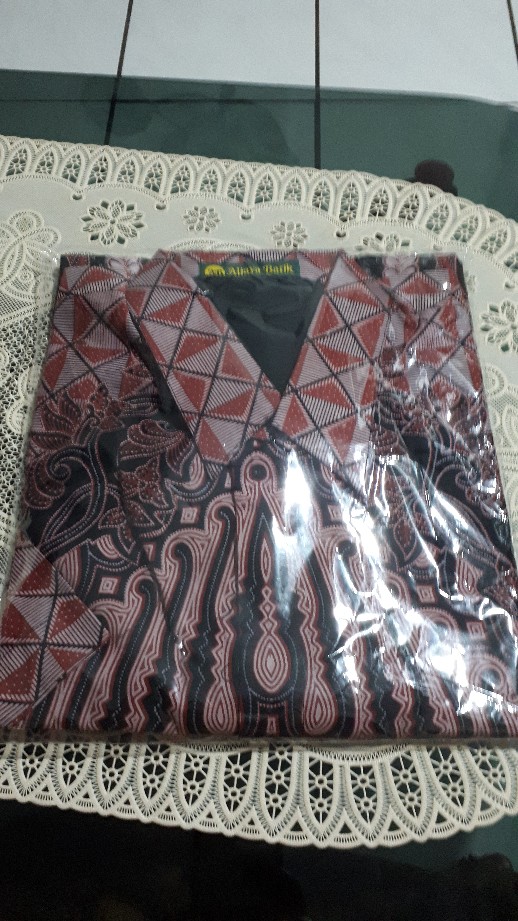 Setyaning Ati Kemeja Batik Pria Bahan Katun Halus Full Furing By Aljaya Batik
