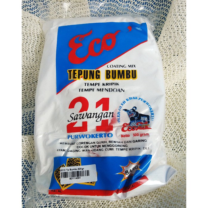 

Tepung Bumbu Mendoan Eco21 Purwokerto 500 gram