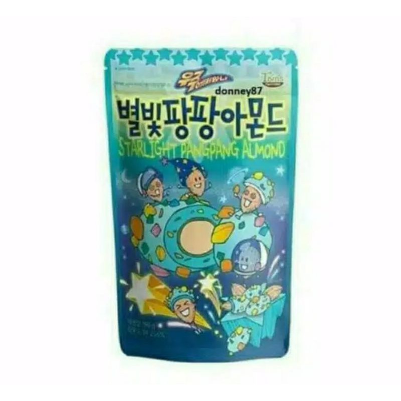 

STARLIGHT PANGPANG ALMOND 190gr / KACANG ALMOND KOREA TOM'S