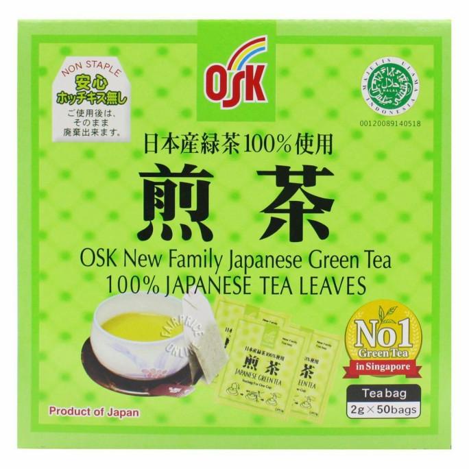 

[isi 50pc] OSK Original Green Tea Japanese - Teh Hijau Jepang Halal