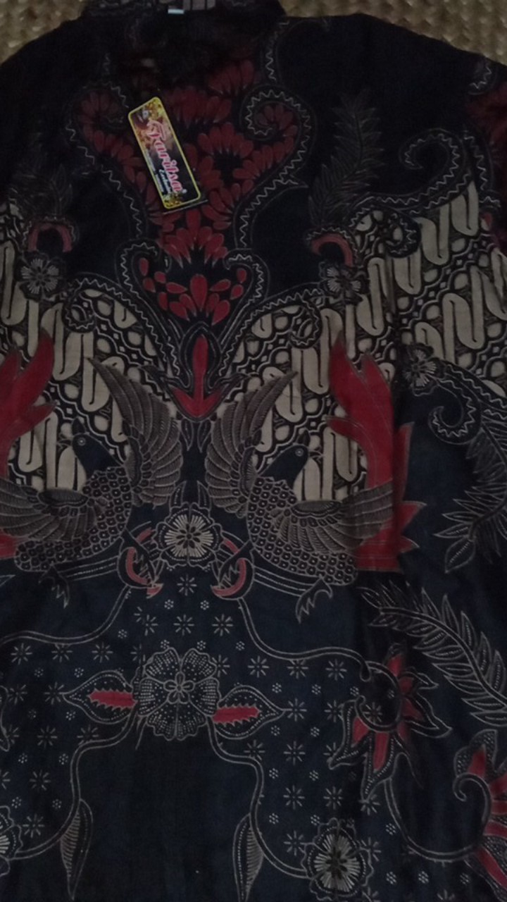 Kemeja Batik Lengan Panjang Size M L Xl Xxl Xxxl
