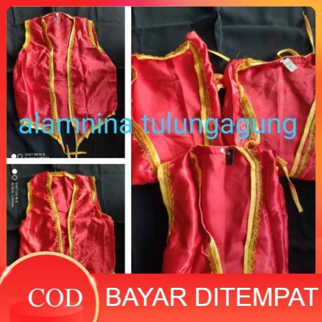 Baju Kaos Tari Bujang Ganong PSHT Rompi singlet bujang ganong ganongan