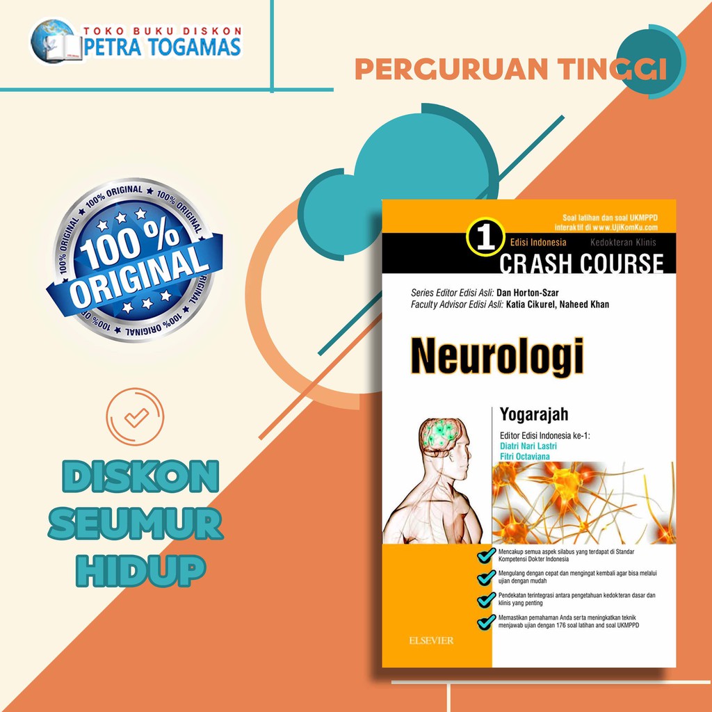 CRASH COURSE: NEUROLOGI 1 ED. INDONESIA/YOGARAJAH/PTR100302051