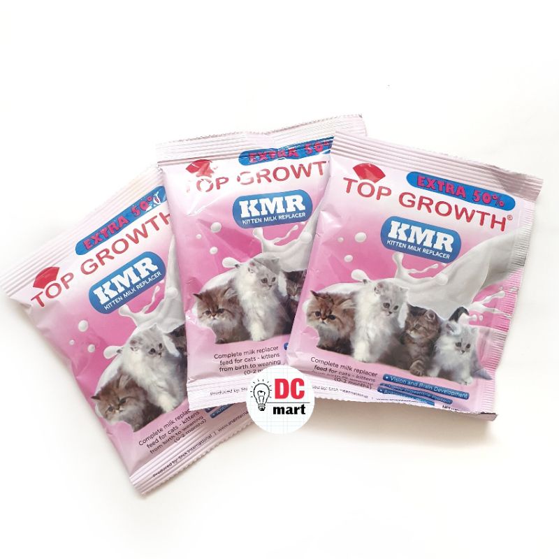 dc-Top Growth 30Gr (1 SACHET) Kitten Milk Replacer/ Susu Anak Kucing Kitten