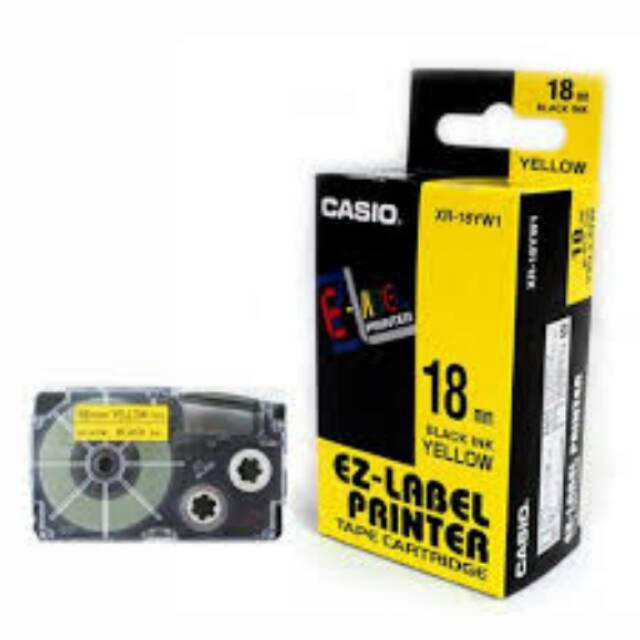 Pita / Label Printer Casio 18mm # EZ Label Tape Casio #