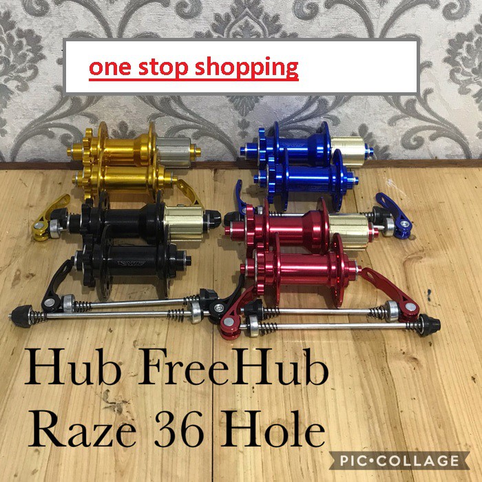 Hub Free Hub Raze 36 Hole 4 Bearing Jangkrik