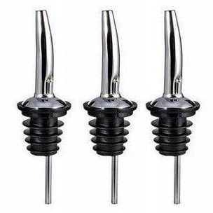 

Stainless Steel Wine Pourer Bartender Tutup Botol Sirup Minyak Liquor