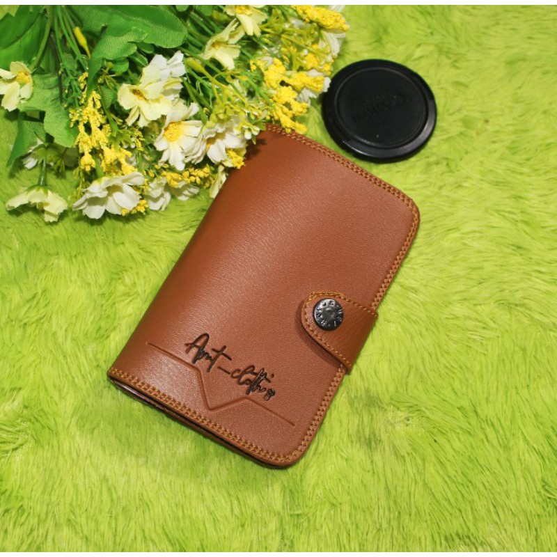 dompet pria 3/4 semi kulit terkeren