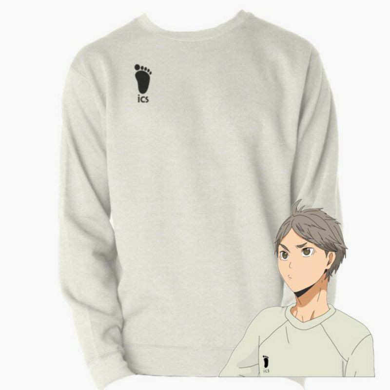 Basic Sweater Anime Haikyuu !! ICS logo kanan cosplay haikyuu