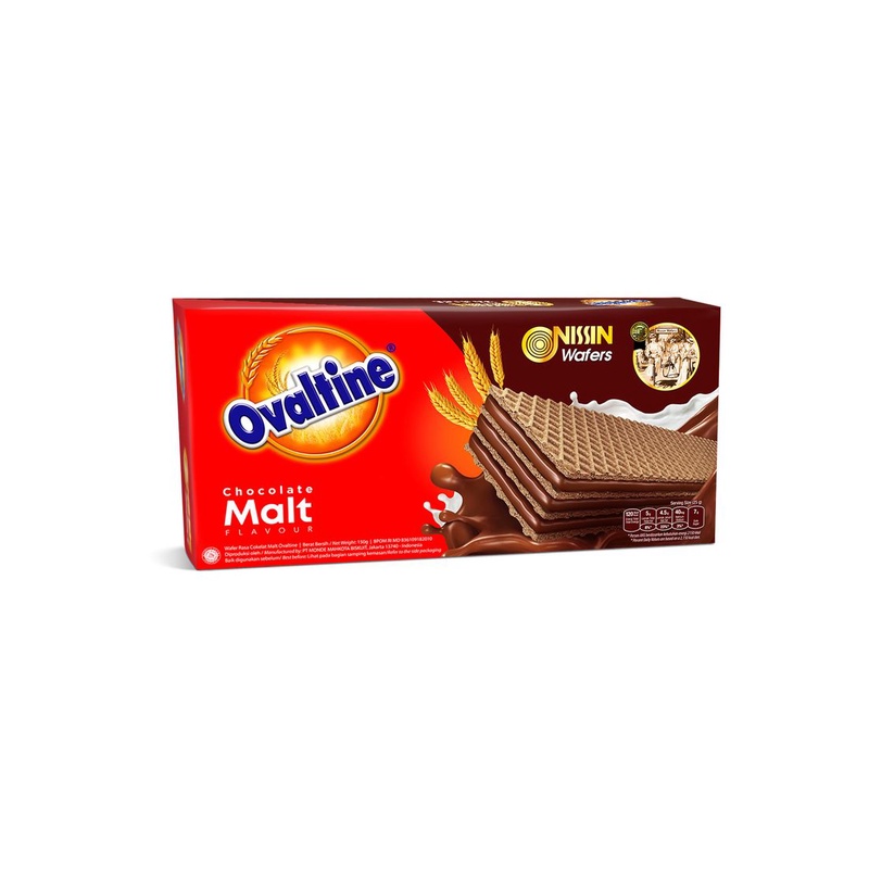 

NISSIN WAFERS OVALTINE CHOCOLATE MALT 150G