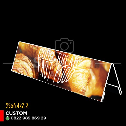 

Kusus Hari Ini Sign Holder Acrylic Jm001 Berkualitas