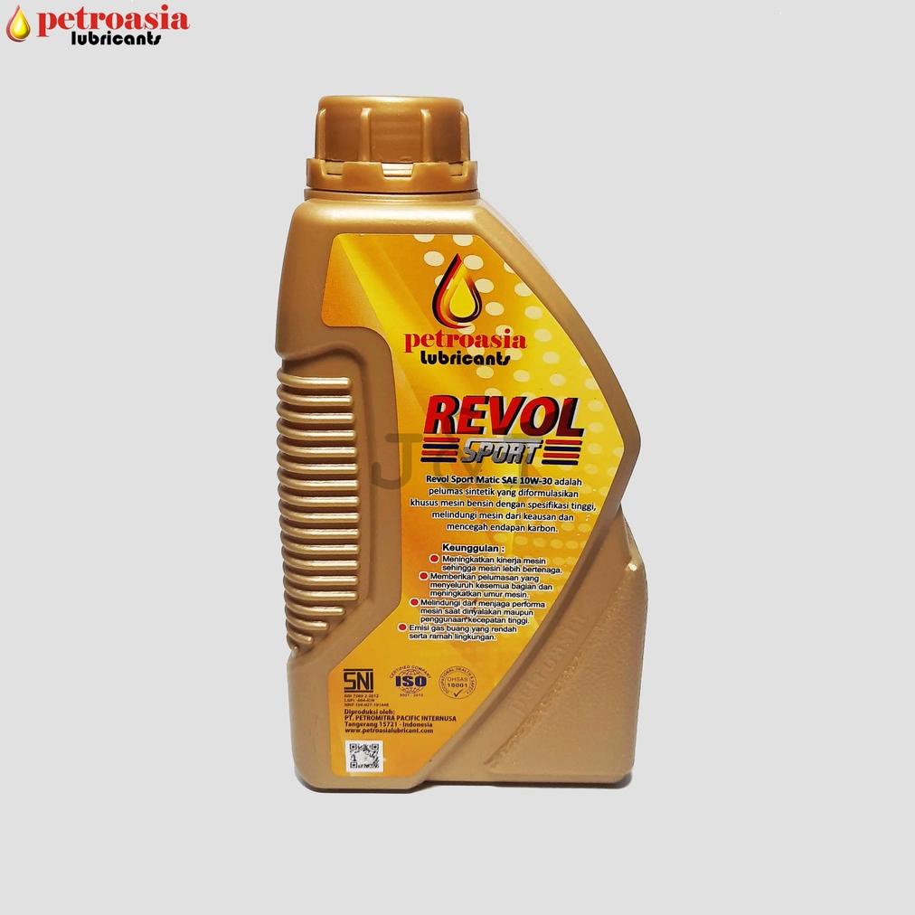Oli Motor - Oli Mesin - Oli Revol Sport Sae 10W-30 - Oli Matic - Oli Matik - Oli Metic - Oli Metik