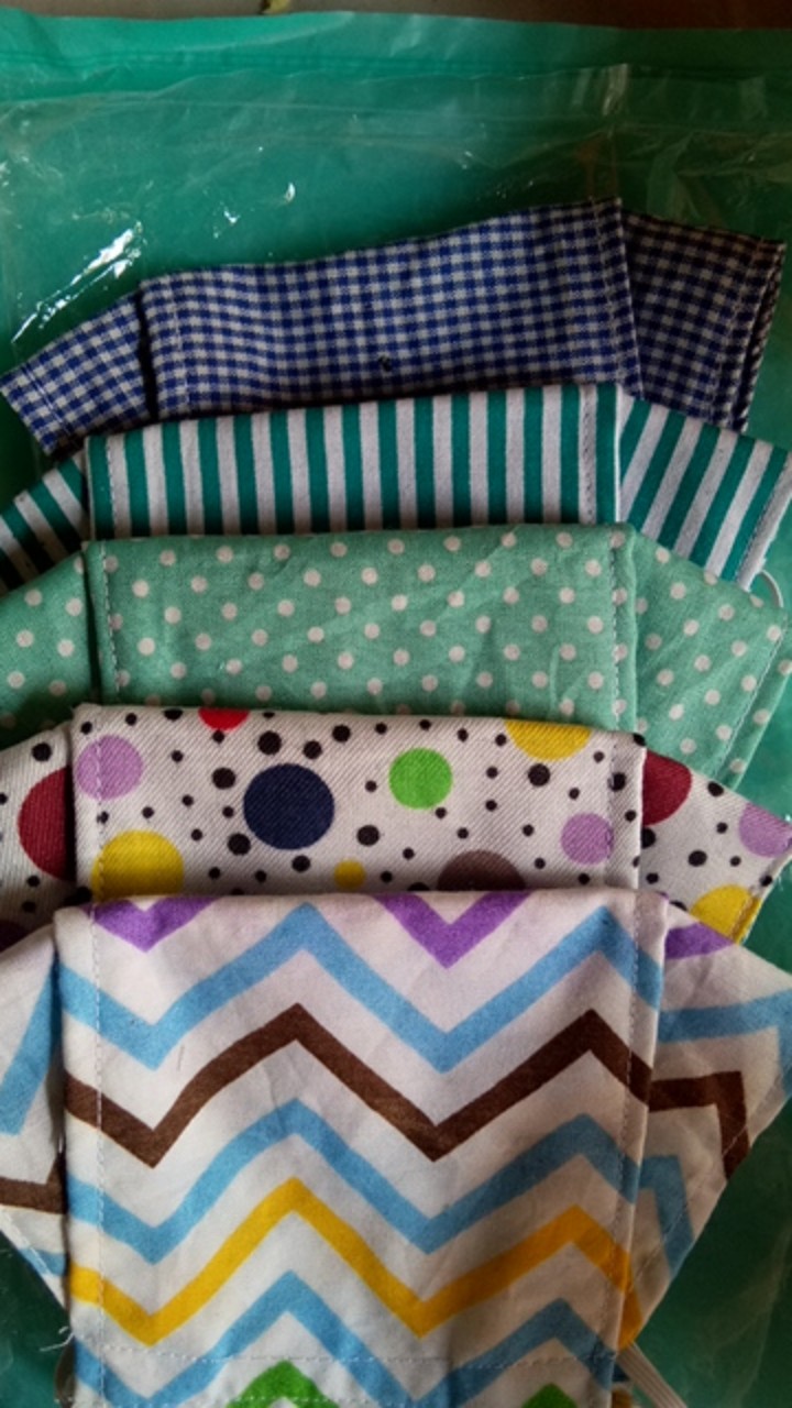 Masker 3d Murah/3ply/bisa Masuk Tissue/masker Motif Bunga