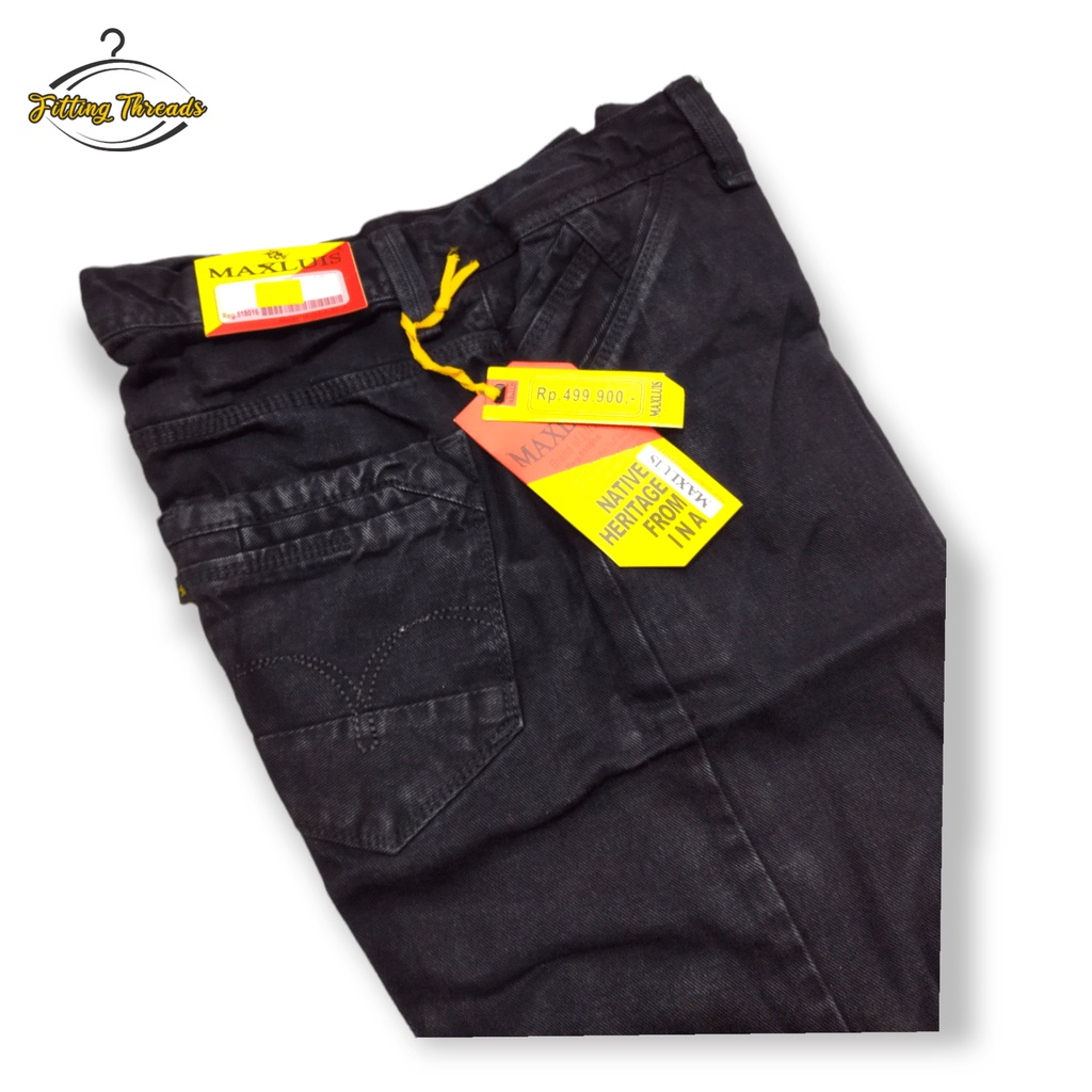 Celana Pendek Jeans Premium Pria Maxluis / Celana Lepis Pendek Cowok / Celana Pendek Denim Distro