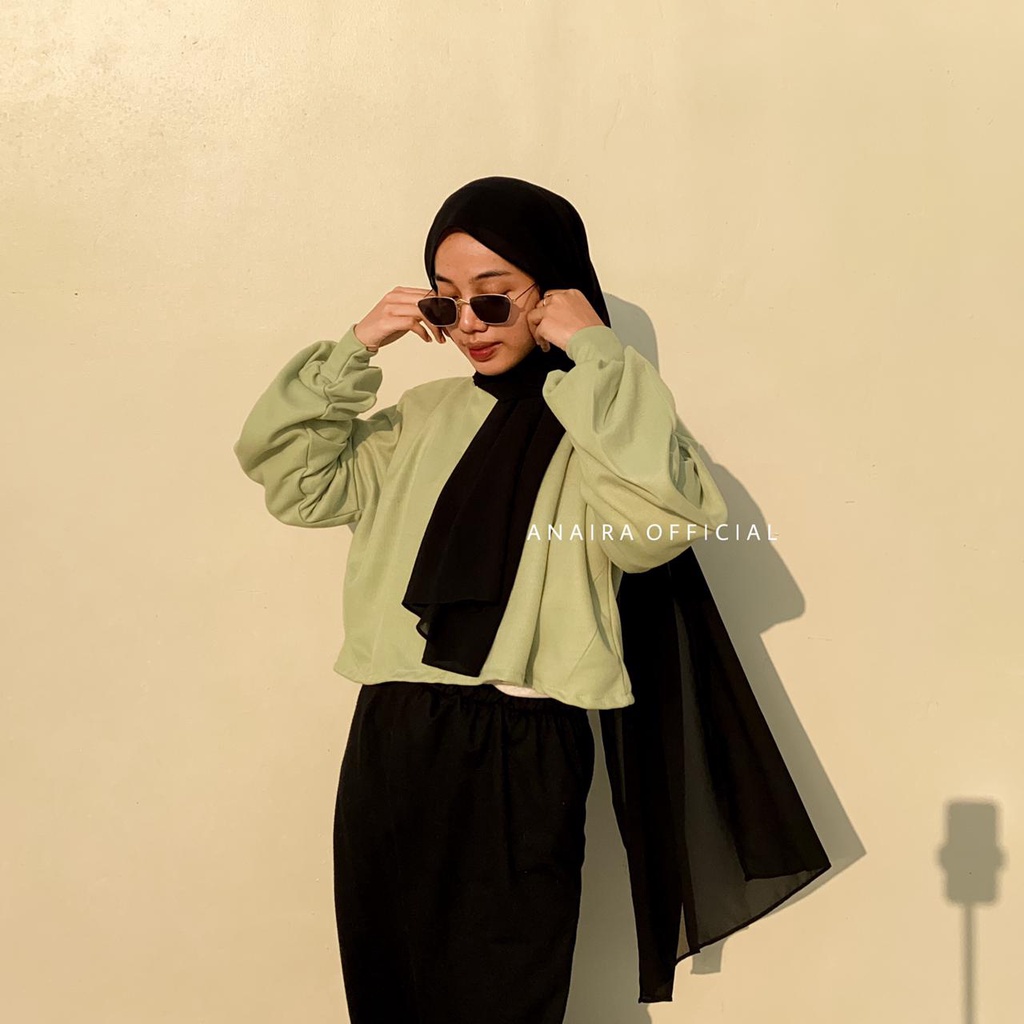 NAIRA BLOUSE CROP WANITA ANAIRAOFFICIAL