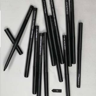 mac eyeliner putar warna  coklat  hitam  ECER Shopee 