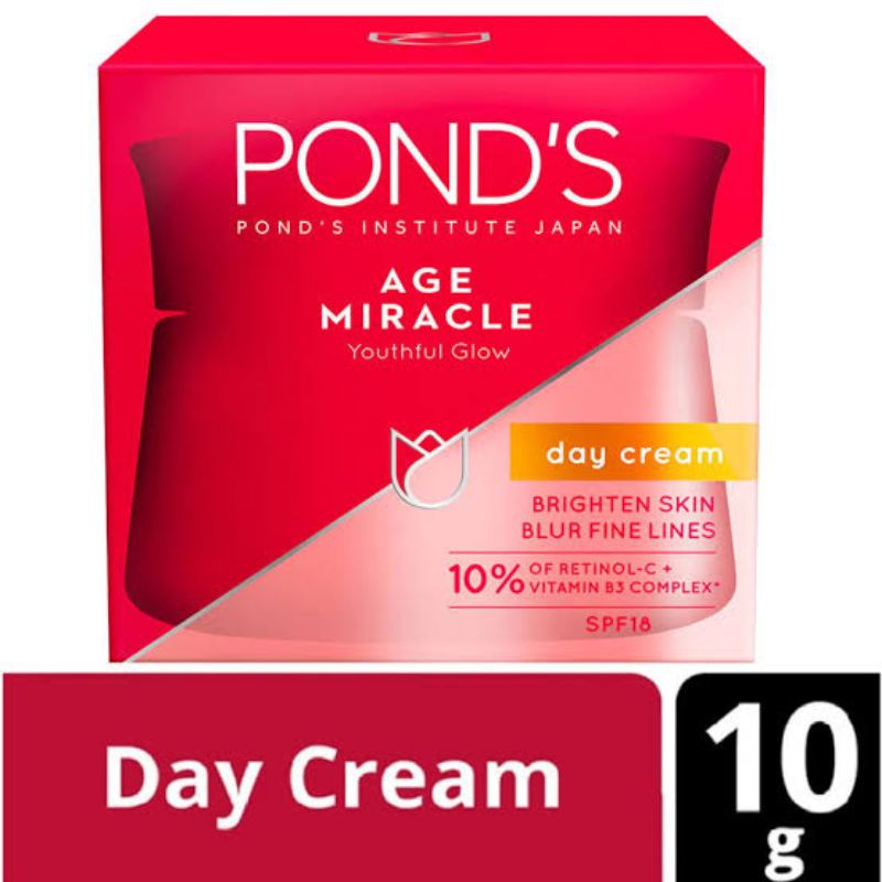 Ponds Age Miracle Cream 10 Gr Day Night ORIGINAL-BPOM