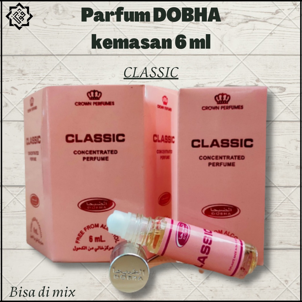 Parfum Dobha 6 Ml 1 Bok Isi 6 Pcs Bisa Di Mix Minya Wangi Dobha