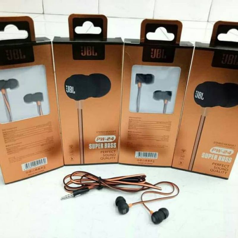 Headset JBL PW-24 Super Bass Perfect Sound Quality