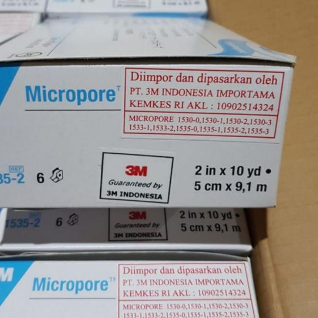 ♘ Micropore 2 inch 3M / Plester Micropore 3M 2 inch / Micropore 3M ❆