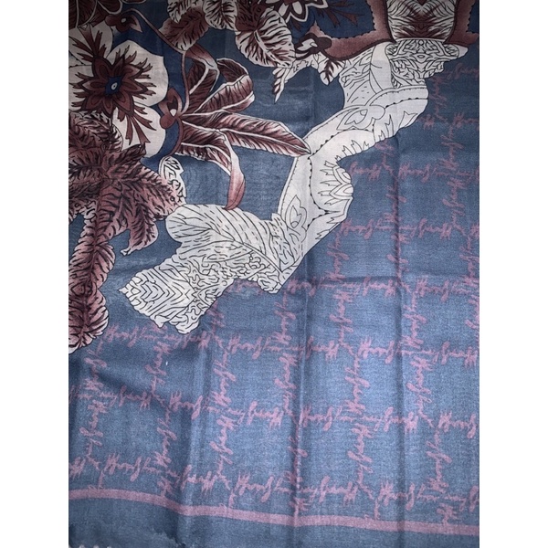 SEGIEMPAT VOALDENAY KW PREMIUM / HIJAB JILBAB SQUARE VOAL MOTIF LASER CUT-Motif 28