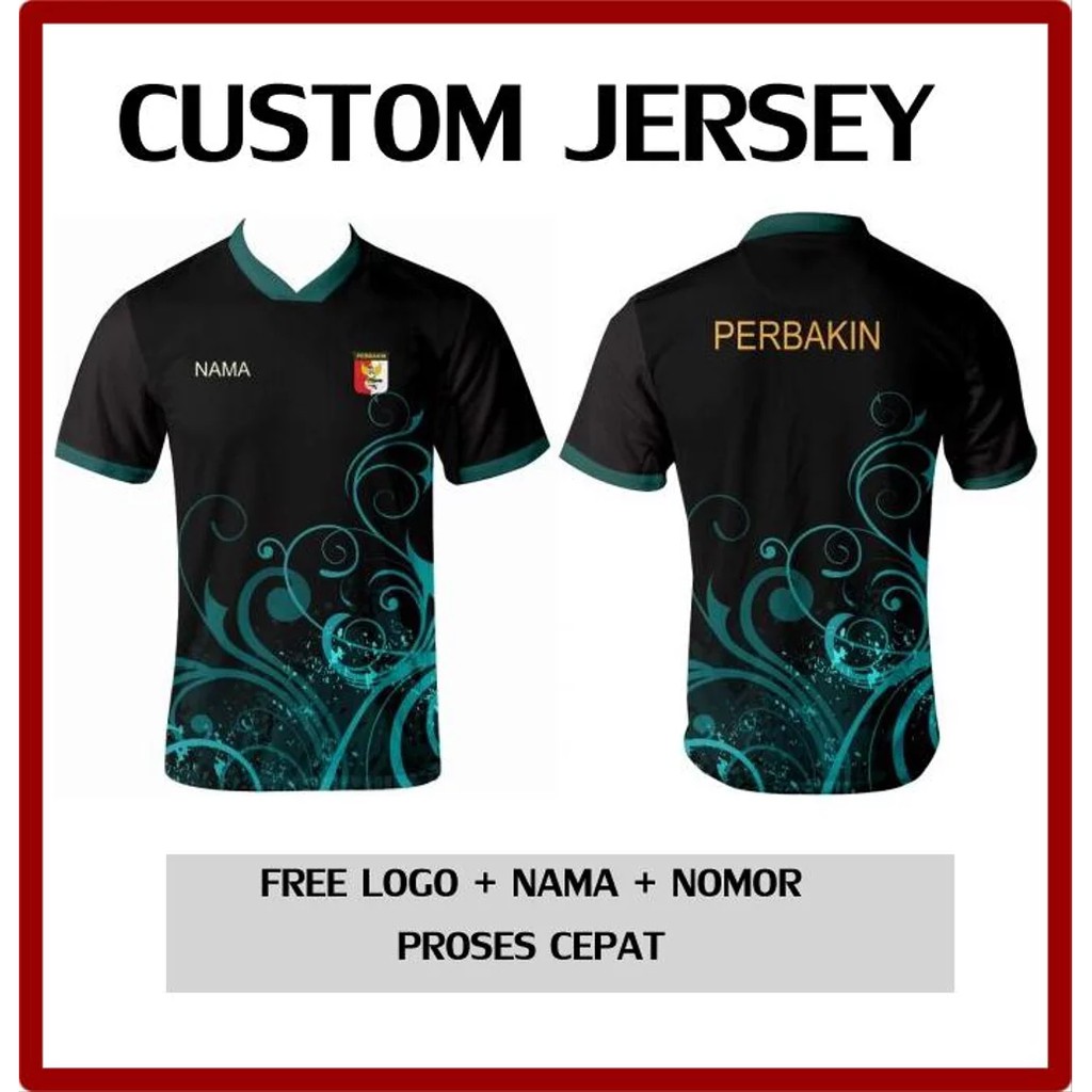 Baju Kaos Jersey Perbakin 334 Printing Custom