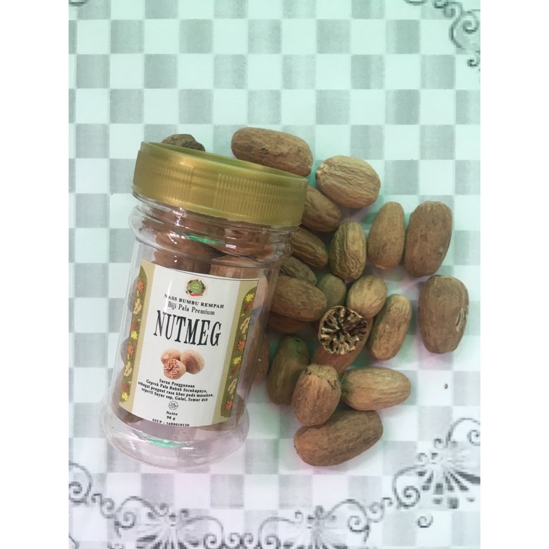 

Biji Pala / Nutmeg Pilihan Nass Bumbu Rempah
