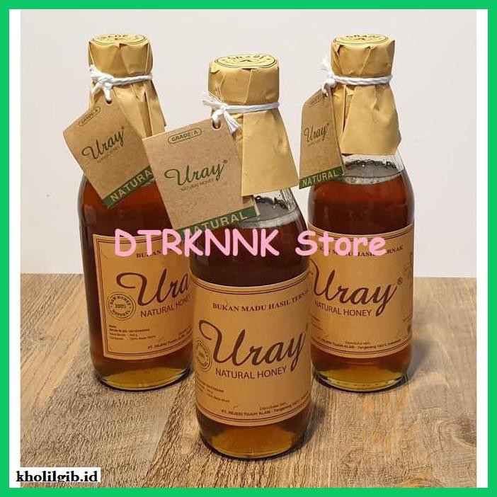 

MADU-MINUMAN- MADU URAY NATURAL HONEY 450 GRAM / 330 ML RAW HONEY -ASLI-BUKAN-KAWE-KAWE-