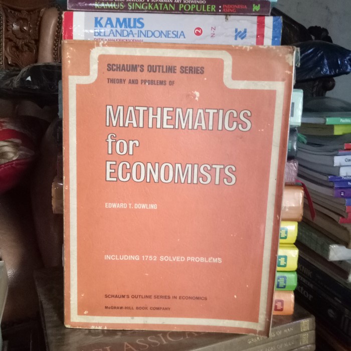 ORI BUKU SCHAUM'S OUTLINE SERIES THEORY & PROBLEMS OF MATHEMATICS FOR