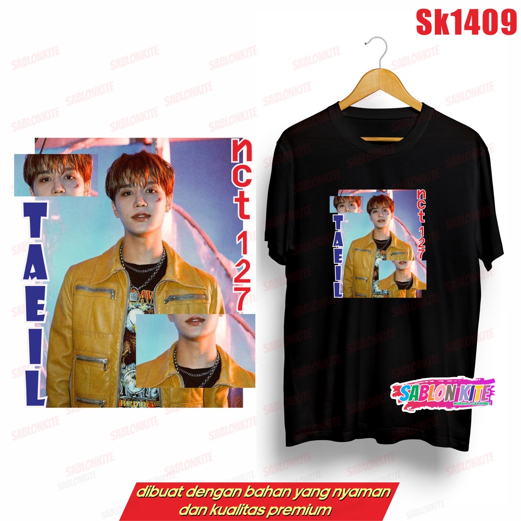 MURAH!!! KAOS NCT 127 MEMBER SK1409 JAEHYUN MARK TAELIL HAECHAN JOHNNY JUNGWO TAEYONG YUTA