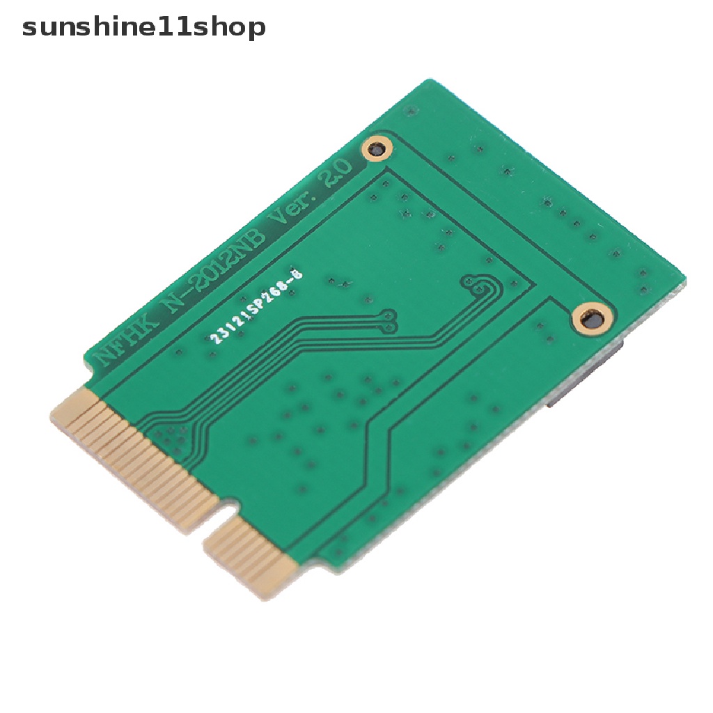 Sho Papan Adapter M.2 NGFF SSD Ke 17 + 7 Pin Untuk Macbook AIR 2012 A1466 A1465 N