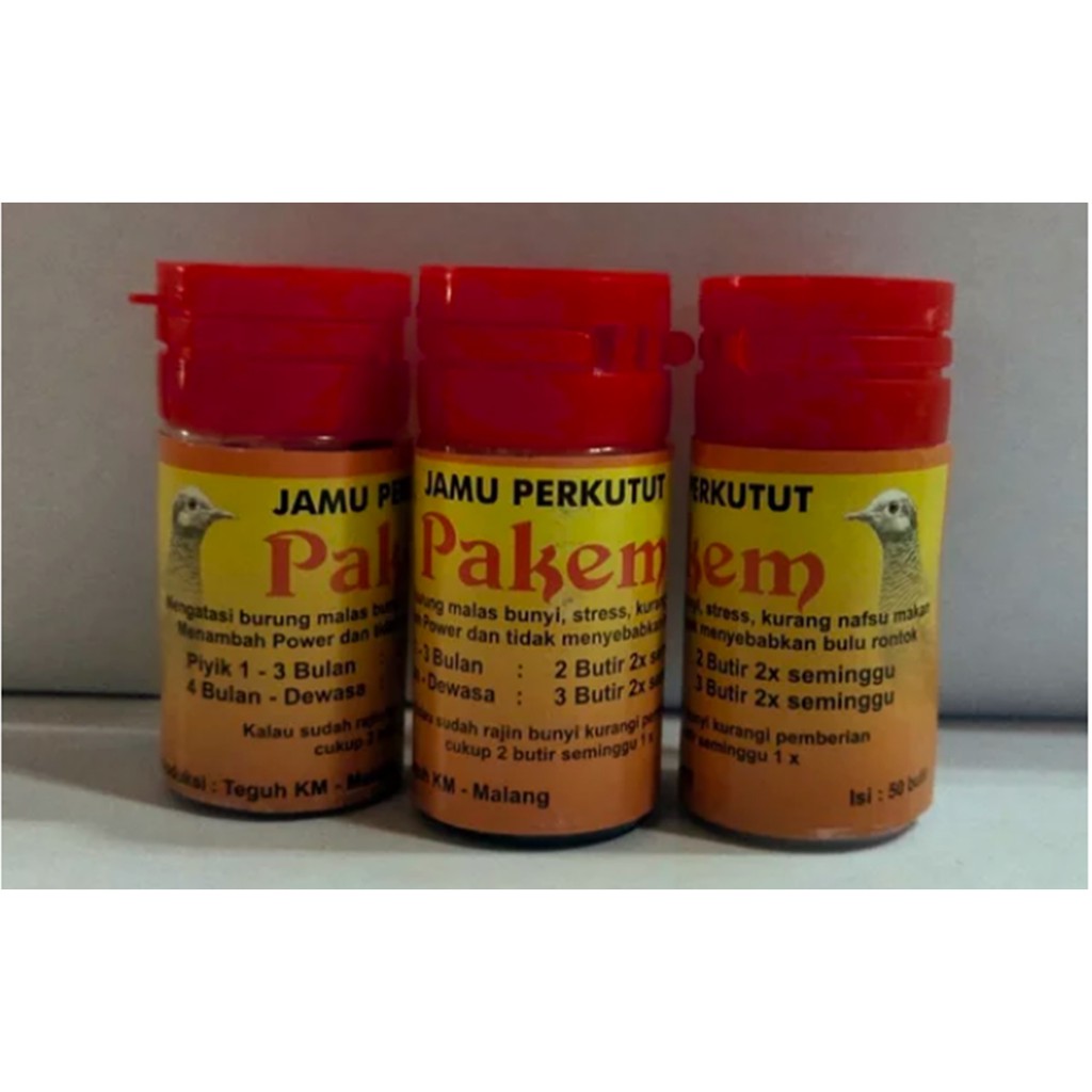 JAMU PIL PERKUTUT PAKEM SEHAT GACOR