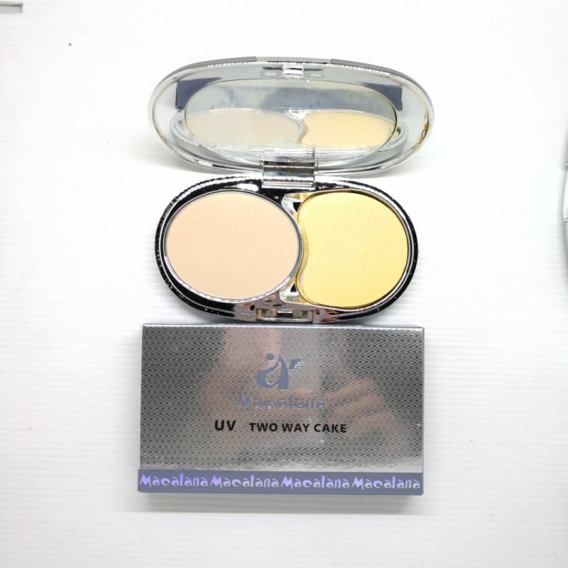 Exp [06/2026] Macalana Two Way Cake/Bedak Padat Macalana/Bedak Macalana
