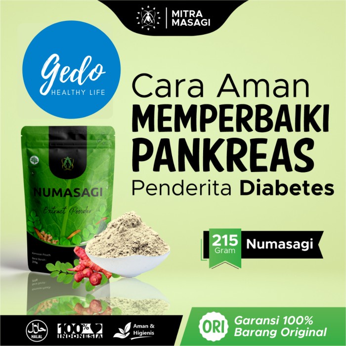 

Promo!! Numasagi Nu Masagi 215gr 215 Obat Herbal Diabetes Original