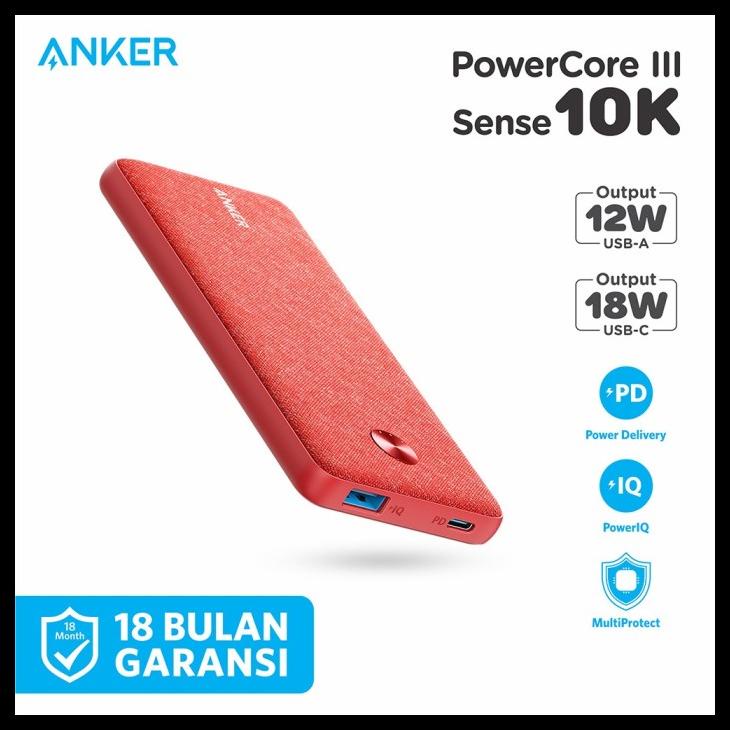 cod  powerbank anker powercore iii sense 10k pd   a1231