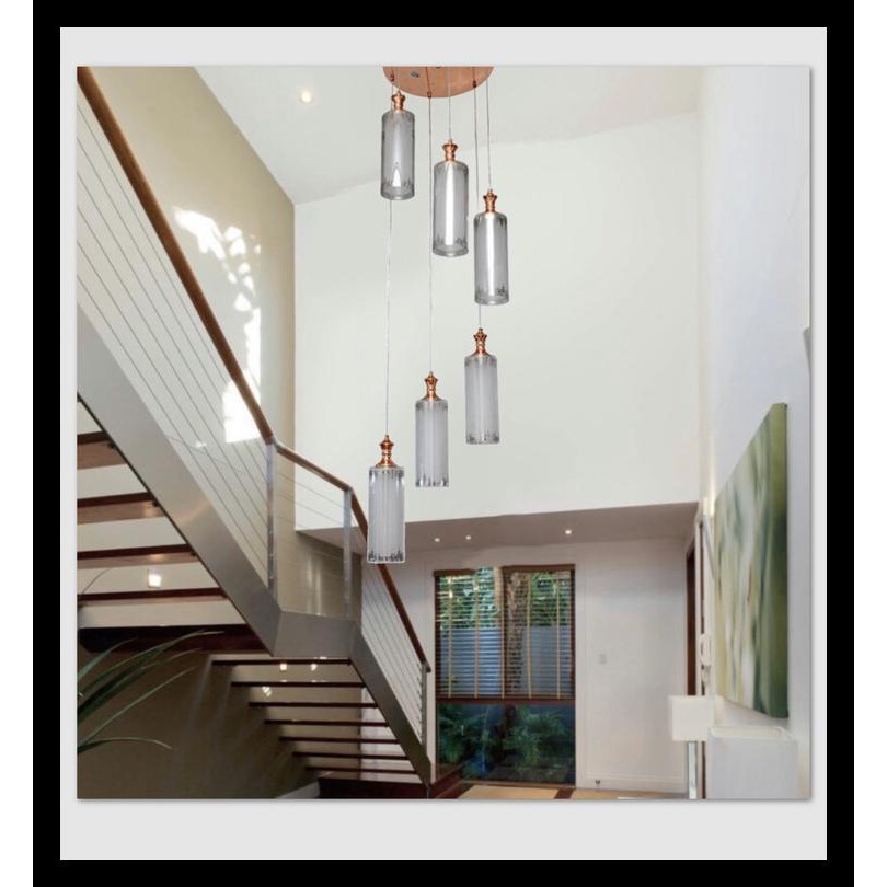 Lampu Gantung Tangga Minimalis LAMPURABI Lampu Gantung Tangga Minimalis LAMPURABI