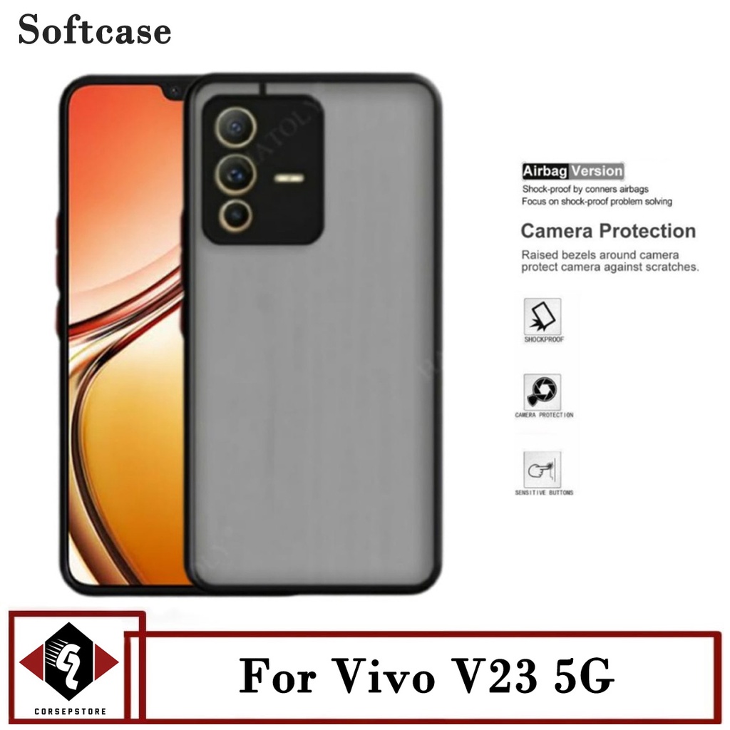 Promo Case Aero Vivo V23 5G softcase pelindung Belakang Hp