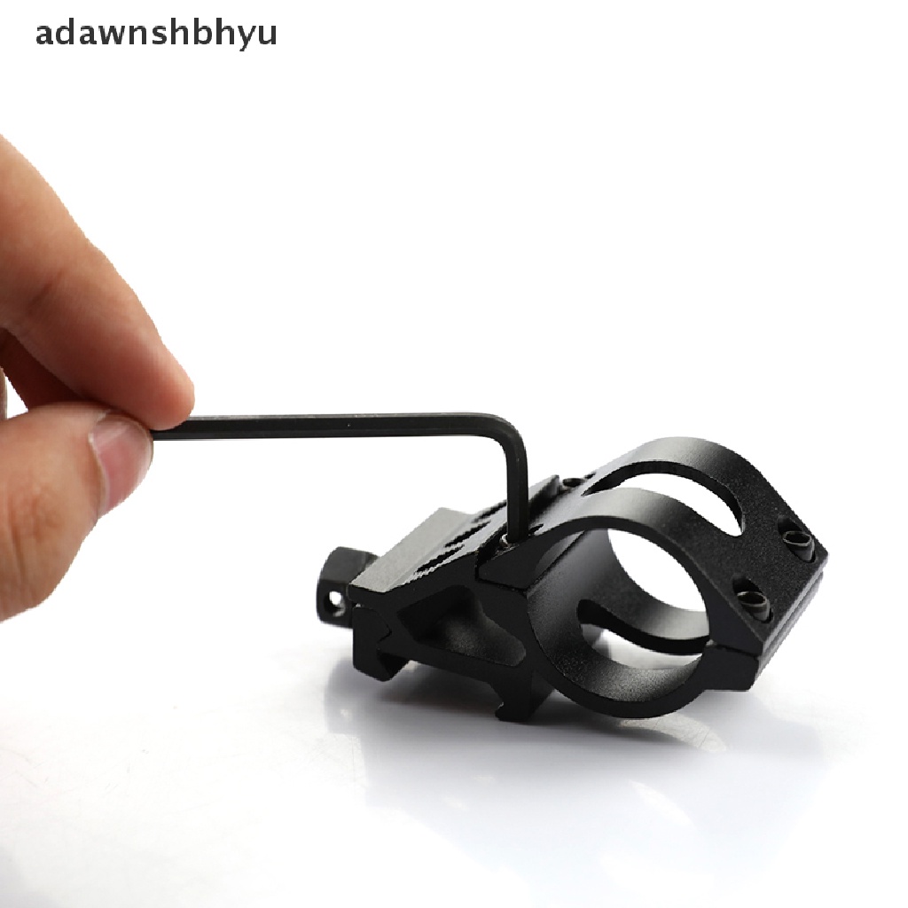 Adawnshbhyu Senter Holder Mount Fit Rail Untuk Tabung 25.4mm Quick Release Base