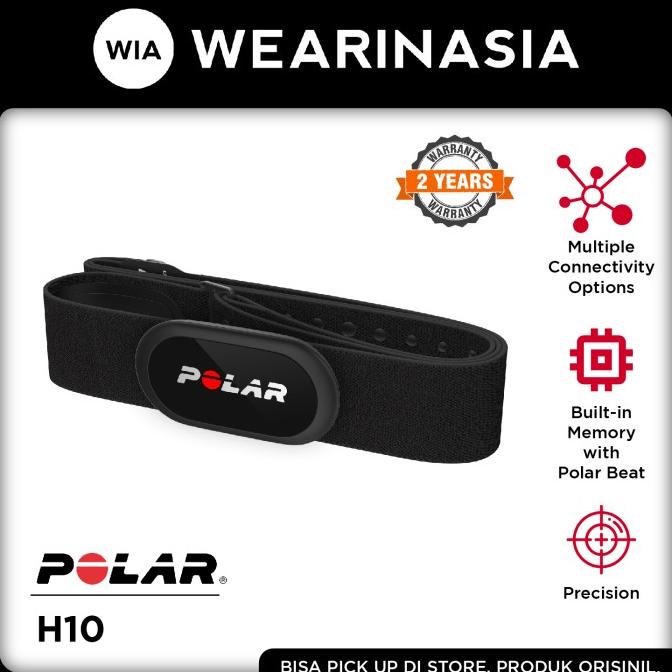 Polar H10 Heart Rate Monitor Sensor Garansi Resmi